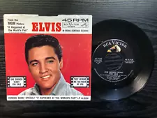 Elvis Presley ONE BROKEN HEART FOR SALE 1963 RCA Victor + Sleeve VG+/VG++ Holly