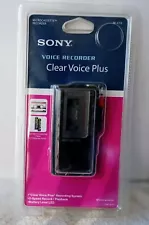 Sony M-470 Microcassette Handheld Recorder Clear Voice Plus Portable Sealed