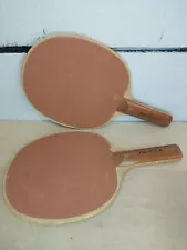 Vintage Pair Of Ping Pong Branded Ping Pong Paddles