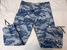 New ListingUS Air Force Blue Tiger Stripe Pants X-Large Reg Experimental Camouflage