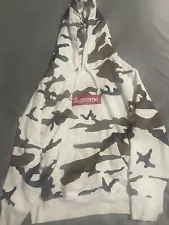 Supreme Cow Camo Box Logo Hooded Sweatshirt Hoodie