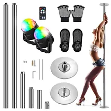 SereneLife Professional Spinning Dancing Pole - Portable & Removable Fitness P