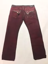 ROBIN'S JEAN (DIRED) W/BLK DIAMOND & LT SIAM SW DIGGER RED MEN SIZE 42