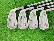 Titleist 718 CB Forged Iron 4-9+PW RH Dynamic Gold S200 AMT White Stiff G9029