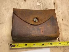 Civil War Era Ammo Pouch Equipment Field Gear 1860's Rebel Union Army Military