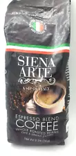 Siena Arte Espresso Blend Coffee Whole Roasted Beans 2.2 Lb. (1 Kg)