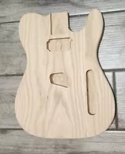 Ash Guitar Body 2 Piece