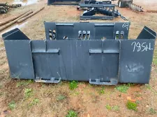 78" Skid Steer Bucket with bolt on Blade