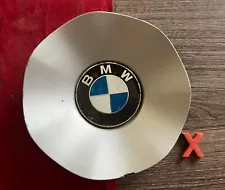 #X 1) 2004-2010 BMW 645i 650i OEM CENTER HUB CAP 59495 36.13-6763 117-01 SILVER (For: 2008 BMW 650i)