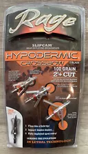 Rage Hypodermic Crossbow Broadhead - 3 Pack