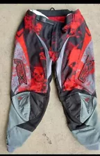 Fox Racing Moto Pants Padded Boys Size 10/28 Motorcycle Dirt Bike