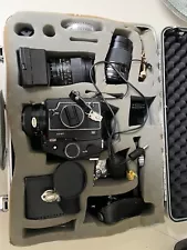 Mamiya m645 Camera w/55mm, 80mm, 150mm Lenses, Grip, With Accessories