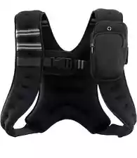 ZELUS Weighted Vest 12Lb Weight Vest w/ Reflective Stripe for Workout & Training