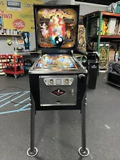 1984 BALLY 8 EIGHT BALL DELUXE PINBALL MACHINE SUPER RARE LEDS WORKS GREAT