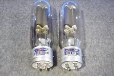 Pair RCA 845 Radiotron Electron Vacuum Tubes Tested To 800V -Please See Pictures