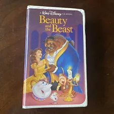 Beauty And The Beast (VHS Tape,1992) Black Diamond Collectible RARE