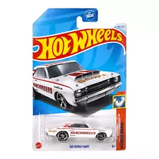 HOT WHEELS '68 Dodge Dart White Ramchargers Muscle Mania HTC57 2024