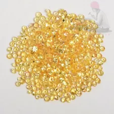 Natural Yellow Sapphire 1.5mm Round Cut 50 Pieces loose Gemstone for sale Lot