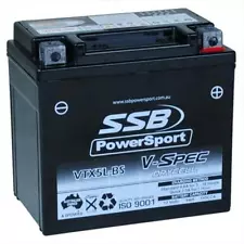 SSB VTX5L-BS YTX5L-BS Motorcycle AGM Battery YTZ7-S