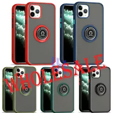 Wholesale For iPhone 14/13/12 Shockproof Magnetic Case W/Ring Hoder Bulk Sale