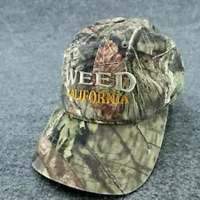 Otto Hat Cap Mens One Size Camo Multicolor Weed California Embroidered Hike