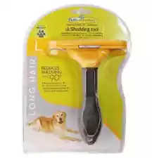 NEW! FURminator Long Hair deShedding Tool for LARGE Dogs