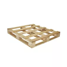 4 Way Wooden Pallets, Easy for Commercial Use, Fully Assembled, Strong Sturdy...