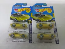 (4) 2017 HOT WHEELS 1968 CORVETTE MIDAS MONKEY FROM GAS MONKEY GARAGE TV SERIES