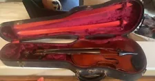 Antique Josef Guarnerius E. Reinhold Schmidt Saxony VIOLA & Bow FIDDLE