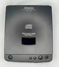 Denon DCP-150 Portable CD Player With Battery Holders Turns on but Untested