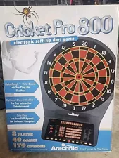 Arachnid Cricket Pro 800 Electronic Dartboard with Micro-Thin Segment Dividers