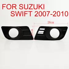 Front Bumper Fog Lamp Light Cover Bezel Trim Pair For Suzuki Swift 2007-2010 (For: Suzuki Swift)