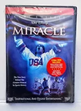 NEW Disney's "Miracle" 2-Disc DVD 2004 PG Full Screen