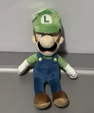 Sanei 2015 Super Mario Bros LUIGI Plush Toy 7" China Variant RARE NINTENDO