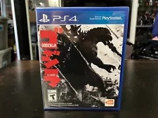 PS4 Godzilla videogame RARE 2015 Bandai Namco NEW Factory Sealed NTSC USA/Canada