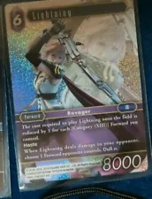 Lightning Foil - Special Near Mint - Gem Mint Final Fantasy TCG 2B3 1-210S 2014