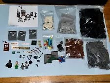 LEGO Batman 7785 Arkham Asylum Missing 1 decal and 3 minifigs - no inst/box