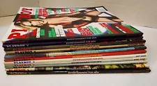 2009 Playboy Magazine lot of 11 issues Complete Year Very Good condition vintage