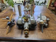 Lot of RC Plane Engines and Parts Mac Minarelli Gas Nitro Evolution Pro Used