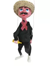 Mexican Marionette String Puppet - Borrachito (Drunk)