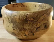 Burl Wood Bowl - 2020 - Signed By Artist