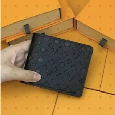 Louis Vuitton New Men Authentic Black Wallet