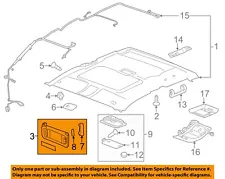 GM OEM Interior-Sunvisor Left 22850306