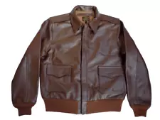 Bronco WWII A-2 Flight Bomber Jacket Masters of The Air USAAF Pilot Horsehide