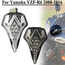 LED Upper Head Front Running Pilot Light Fog Lamp For Yamaha YZF-R6 2008-2016 (For: 2008 Yamaha YZF R6)