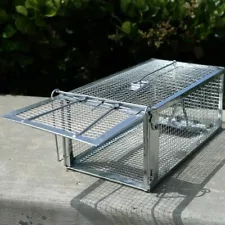 Large Live Humane Cage Trap for Squirrel Chipmunk Rat Mice Rodent Animal Catcher