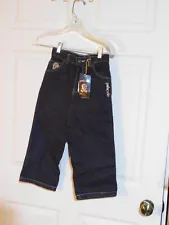 Pelle Pelle Boys Black Jeans Size 5. New With Tags