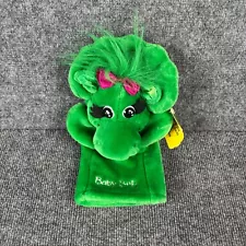 Barney Baby Bop Puppett Plush Green Dinosaur Triceratops Stuffed Animal New 90s