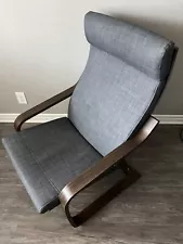 *Lightly Used* IKEA Poang Chair Cushion + Frame (See Description For Details)