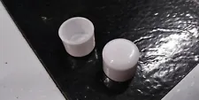 2 White 5/8 Sissybar End Caps fit Murray Eliminator Mark II Muscle Bike Bicycle